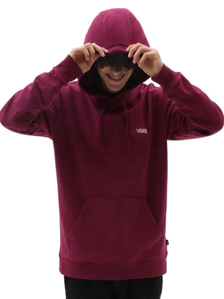 Vans hoodie bordeaux hotsell