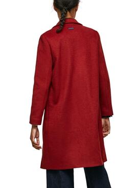 Mantel Pepe Jeans Viktoria für Damen Rot