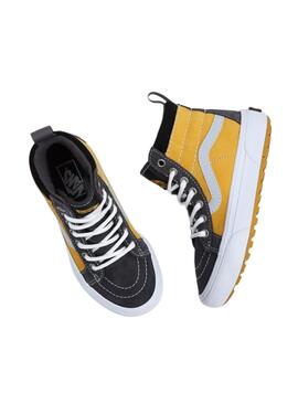 Sneakers Vans Sk8 Hi für Junge und Mädchen Gelb