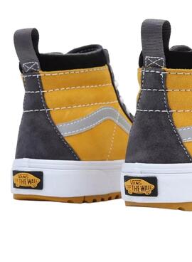 Sneakers Vans Sk8 Hi für Junge und Mädchen Gelb