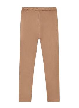 Leggings Mayoral Wildlederlina Slim für Mädchen Camel