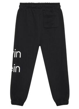 Trainingsanzug Calvin Klein Bold für Mädchen Schwarz