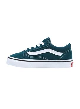 Sneakers Vans Old Skool für Mädchen und Junge Grün