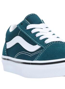 Sneakers Vans Old Skool für Mädchen und Junge Grün