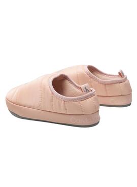 Sneakers Calvin Klein Home Slipper Damen Rosa