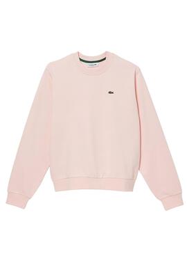 Sweatshirt Lacoste Classic für Damen Rosa