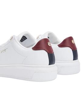 Sneakers Tommy Hilfiger Signature Damen Weisss