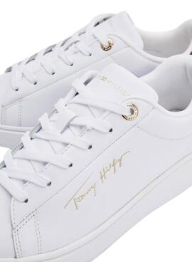 Sneakers Tommy Hilfiger Signature Damen Weisss