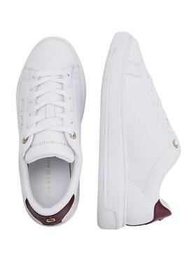 Sneakers Tommy Hilfiger Signature Damen Weisss