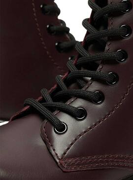 Stiefelettes Dr Martens 1460 Bordeaux für Mädchen und Junge
