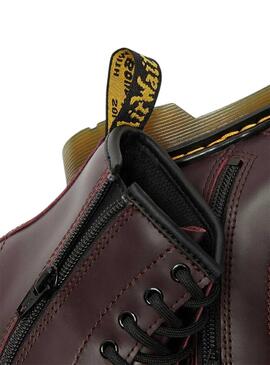 Stiefelettes Dr Martens 1460 Bordeaux für Mädchen und Junge