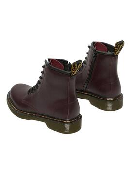 Stiefelettes Dr Martens 1460 Bordeaux für Mädchen und Junge