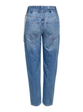 Jeans Only Llu Carrot Kette Damen Blau