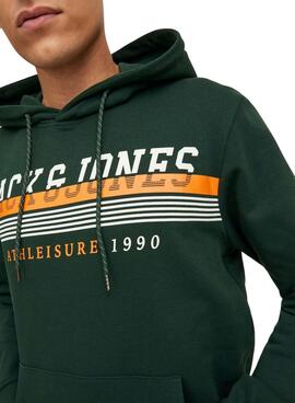 Sweatshirt Jack & Jones Eisen für Herren Grün