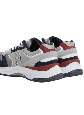 Sneakers Tommy Hilfiger Jumpsuitgram TH Herren Grau