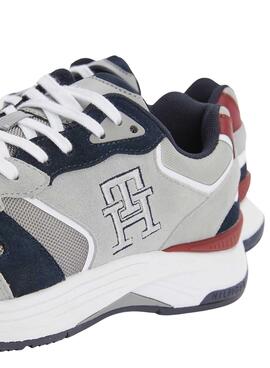 Sneakers Tommy Hilfiger Jumpsuitgram TH Herren Grau