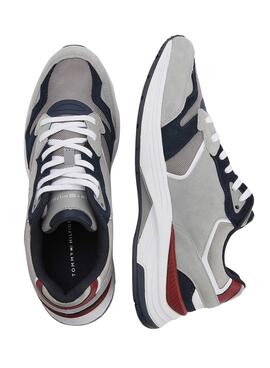 Sneakers Tommy Hilfiger Jumpsuitgram TH Herren Grau