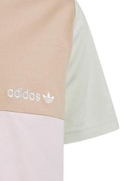 T-Shirt Adidas Colorblock Pastel Junge und Mädchen