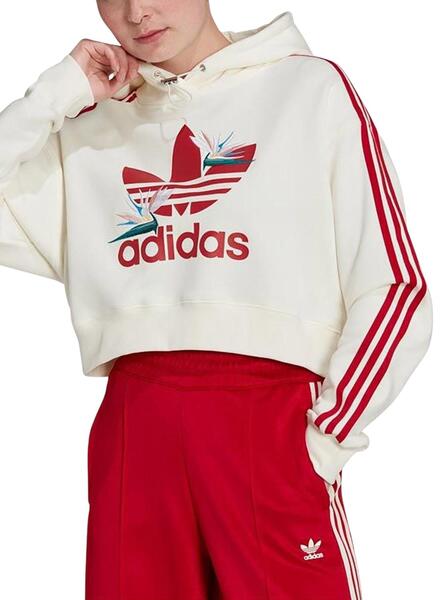 Sweat blanc adidas femme cheap