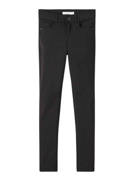 Hose Name It Polly Skinny Fit für Mädchen Schwarz