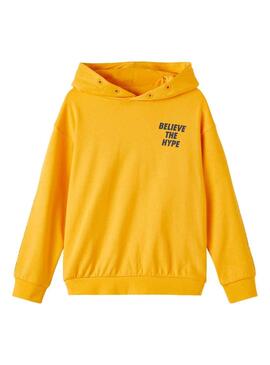 Sweatshirt Name It Onakim für Junge Gelb
