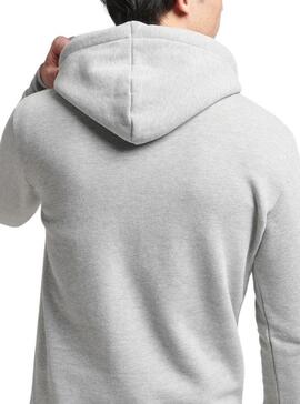 Sweatshirt Superdry Vintage Logo für Herren Grau