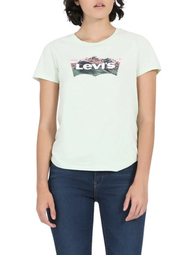 T-Shirt Levis The Perfect Summer Beige für Damen