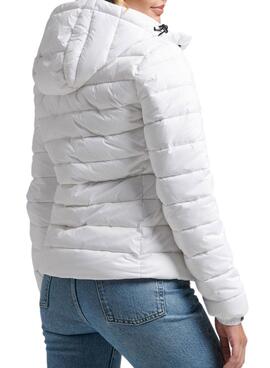Jacke Superdry Classic Fuji für Damen Weiss