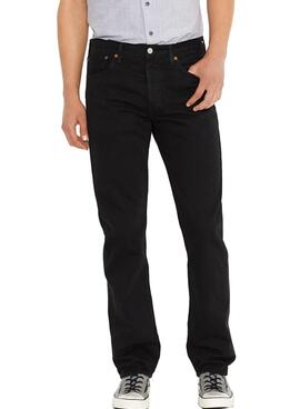 Jeans Levis 501 Original Herren Schwarz