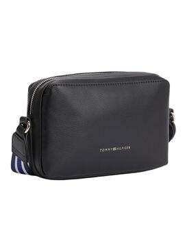 Handtasche Tommy Hilfiger Umhängetasche für Damen Schwarz