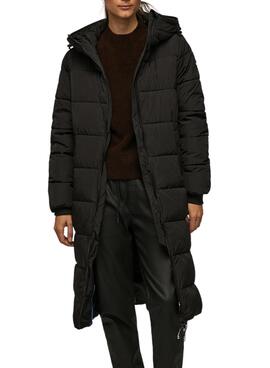 Jacke Pepe Jeans Gus Lang für Damen Schwarz