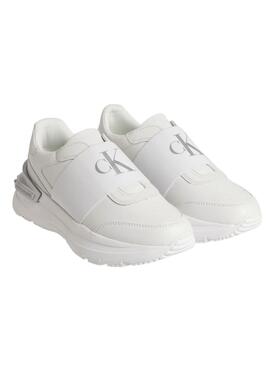 Sneakers Calvin Klein Chunky für Damen Weiss