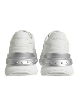 Sneakers Calvin Klein Chunky für Damen Weiss