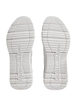 Sneakers Calvin Klein Chunky für Damen Weiss