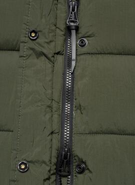 Jacke Superdry Mittelschicht Long Damen Grün