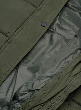 Jacke Superdry Mittelschicht Long Damen Grün
