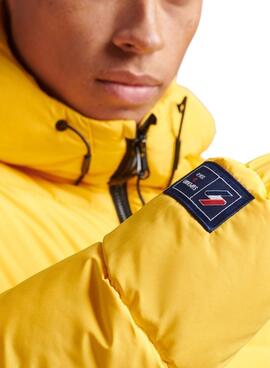 Jacke Superdry Sports Puffer Herren Gelb