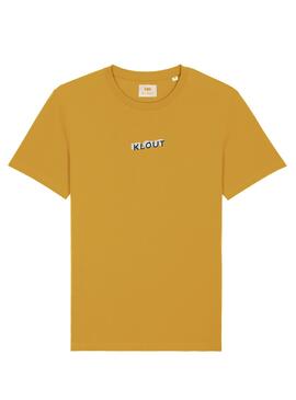 T-Shirt Klout 3D Mostaza für Herren und Damen