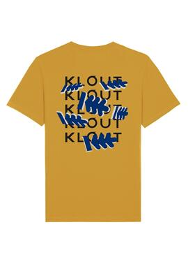 T-Shirt Klout 3D Mostaza für Herren und Damen
