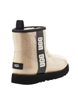 Stiefel UGG Classic Clear Mini Beige für Damen