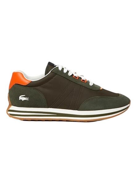 Sneakers Lacoste L-Spin Grün für Herren