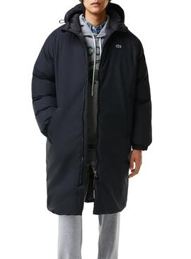Jacke Lacoste Gepolstert Schwarz für Herren