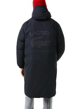 Jacke Lacoste Gepolstert Schwarz für Herren