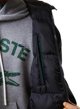 Jacke Lacoste Gepolstert Schwarz für Herren