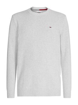 Pullover Tommy Jeans Basic Essential Grau