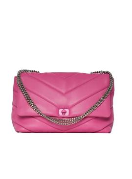 Tasche Pieces Mitza Shoulder für Damen Rosa.