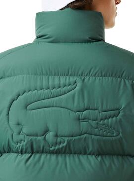 Jacke Lacoste Daunenjacke für Damen Grün