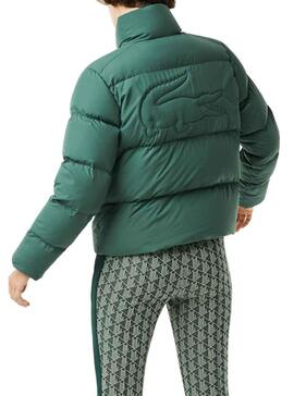 Jacke Lacoste Daunenjacke für Damen Grün