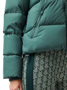 Jacke Lacoste Daunenjacke für Damen Grün