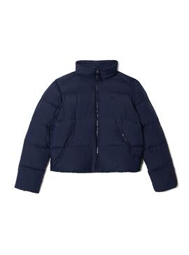 Jacke Lacoste Daunenjacke für Damen Marineblau